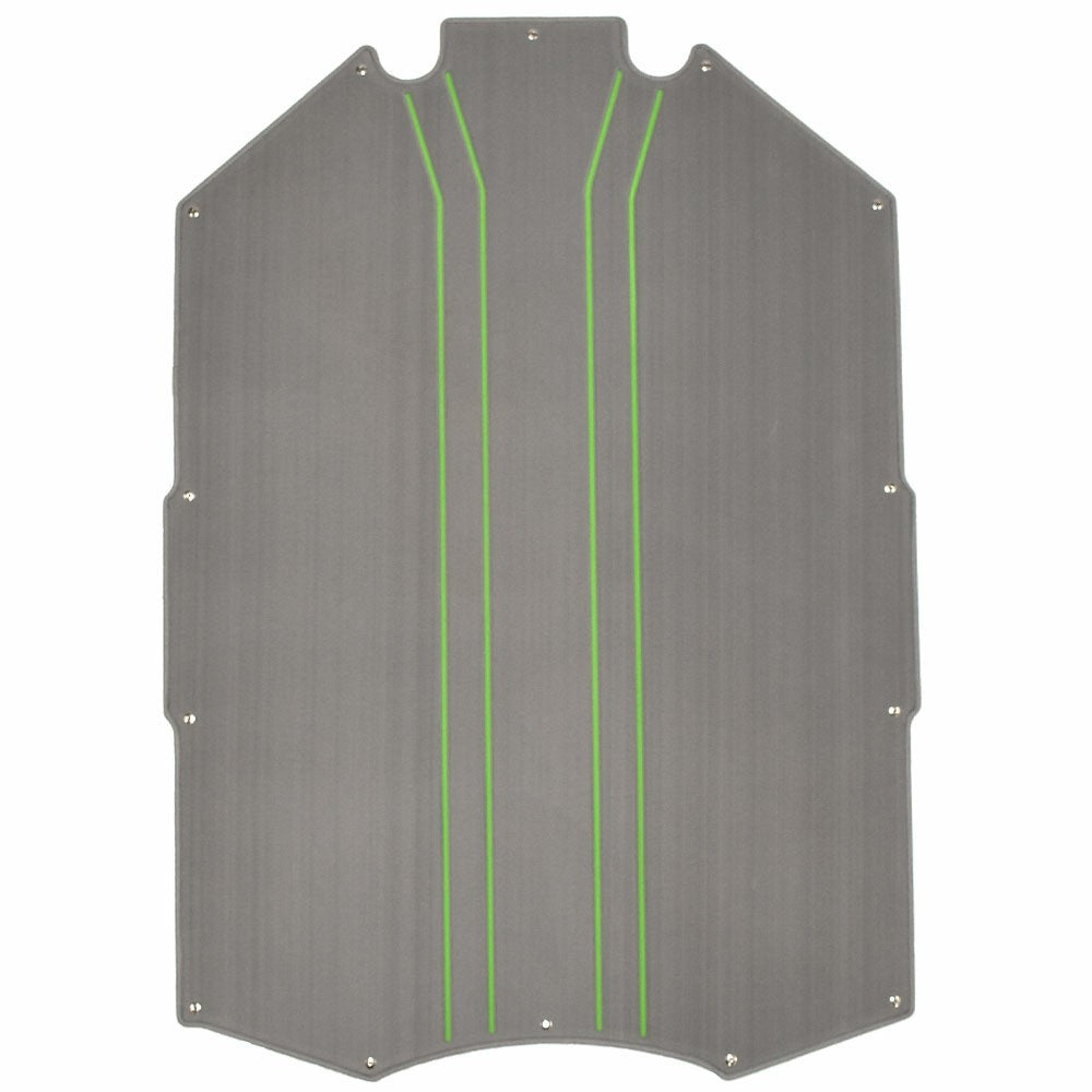 Boat Deck Pad Non-Skid Mat T21S Gray Green by Tahoe