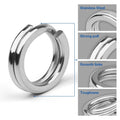 Outdoor Fishing Connector Ring Stainless Steel