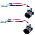 Tracker Boat Wire Connector Plugs | 166593 2-Spade Male  (Pair)Opens i