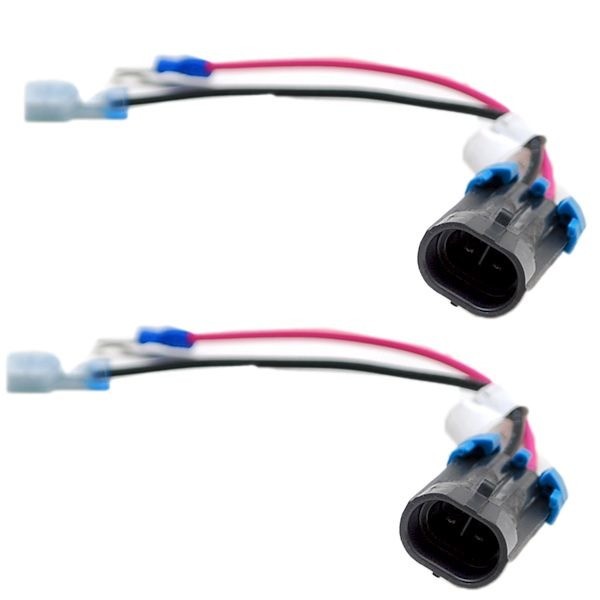 Tracker Boat Wire Connector Plugs | 166593 2-Spade Male  (Pair)Opens i