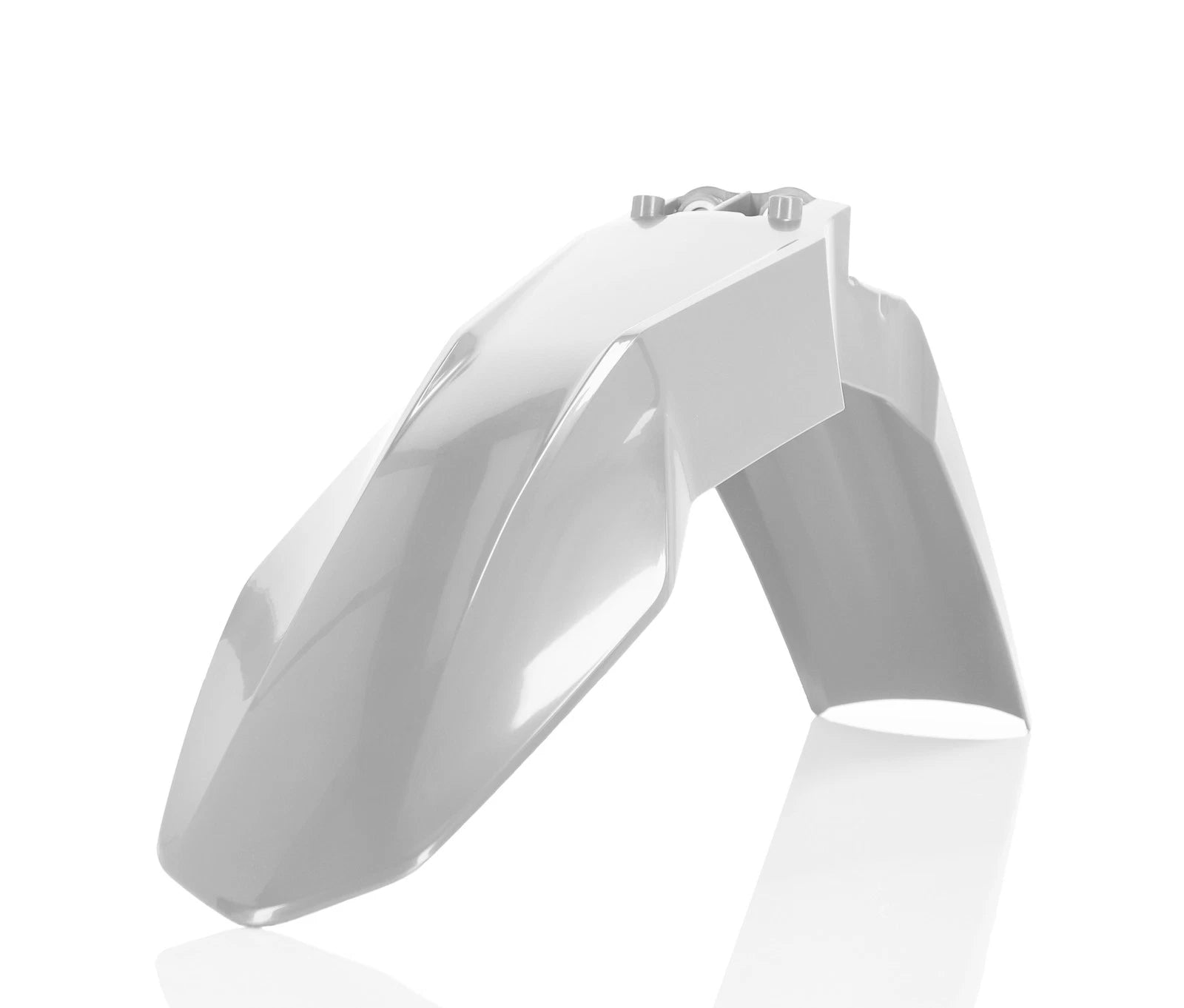 Acerbis Front Fender Gas/ktm White – Fits 2021 Gas-gas Mc & Ec Models