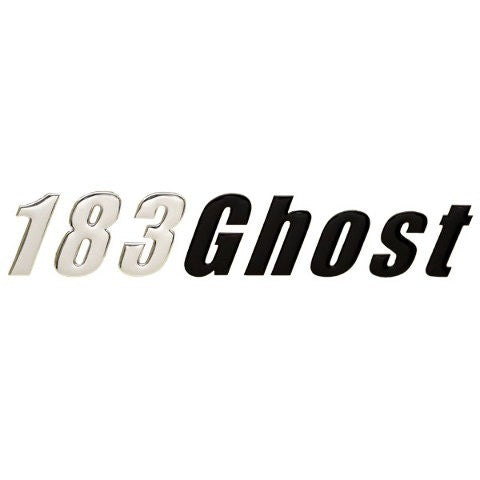 Ranger Boat Decal 9891404 | 183 Ghost Black Silver Vinyl 8 5/8 InchOpe