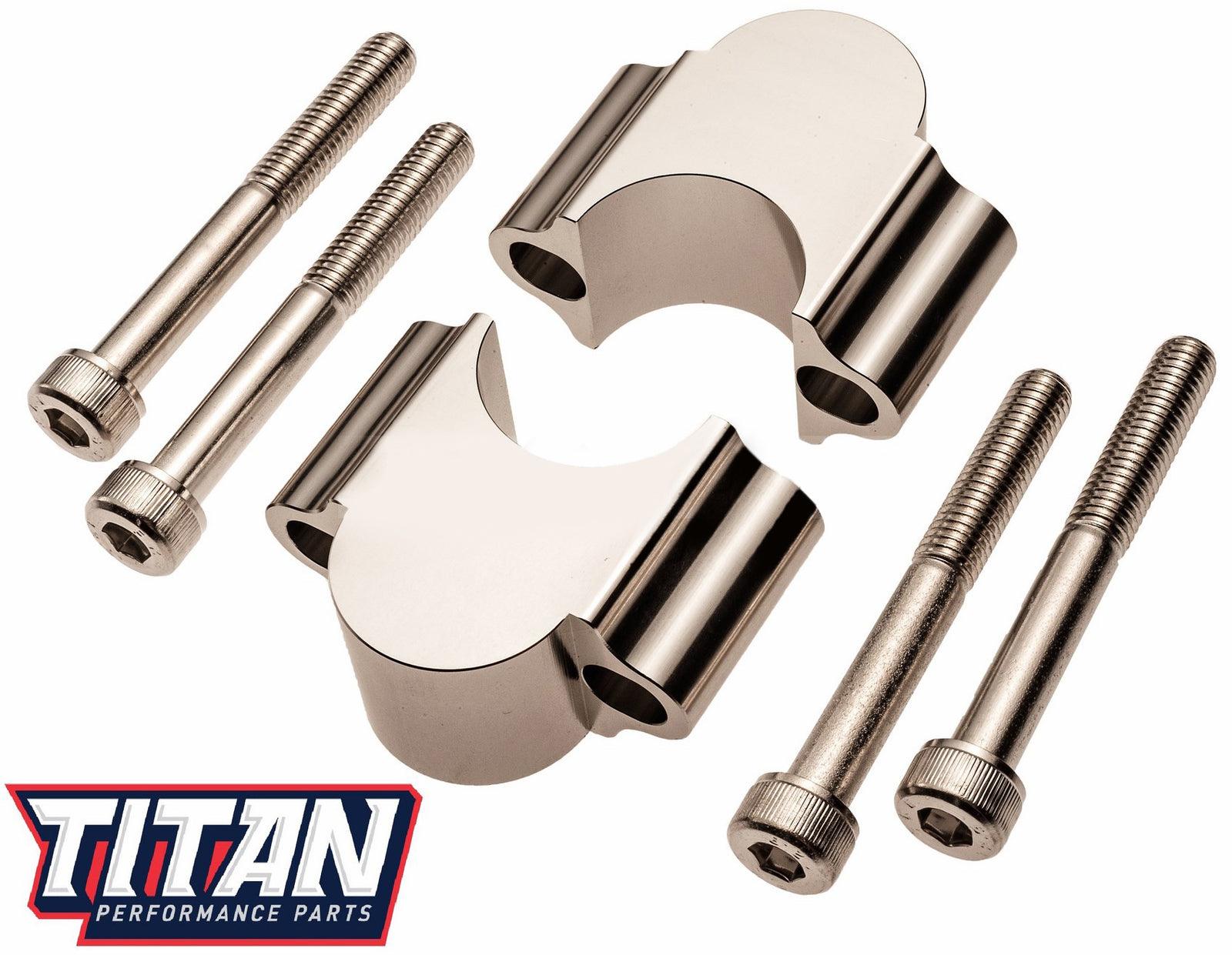 Titan Handle Bar Riser Kit for 1 1/8 Fat Bars by Titan