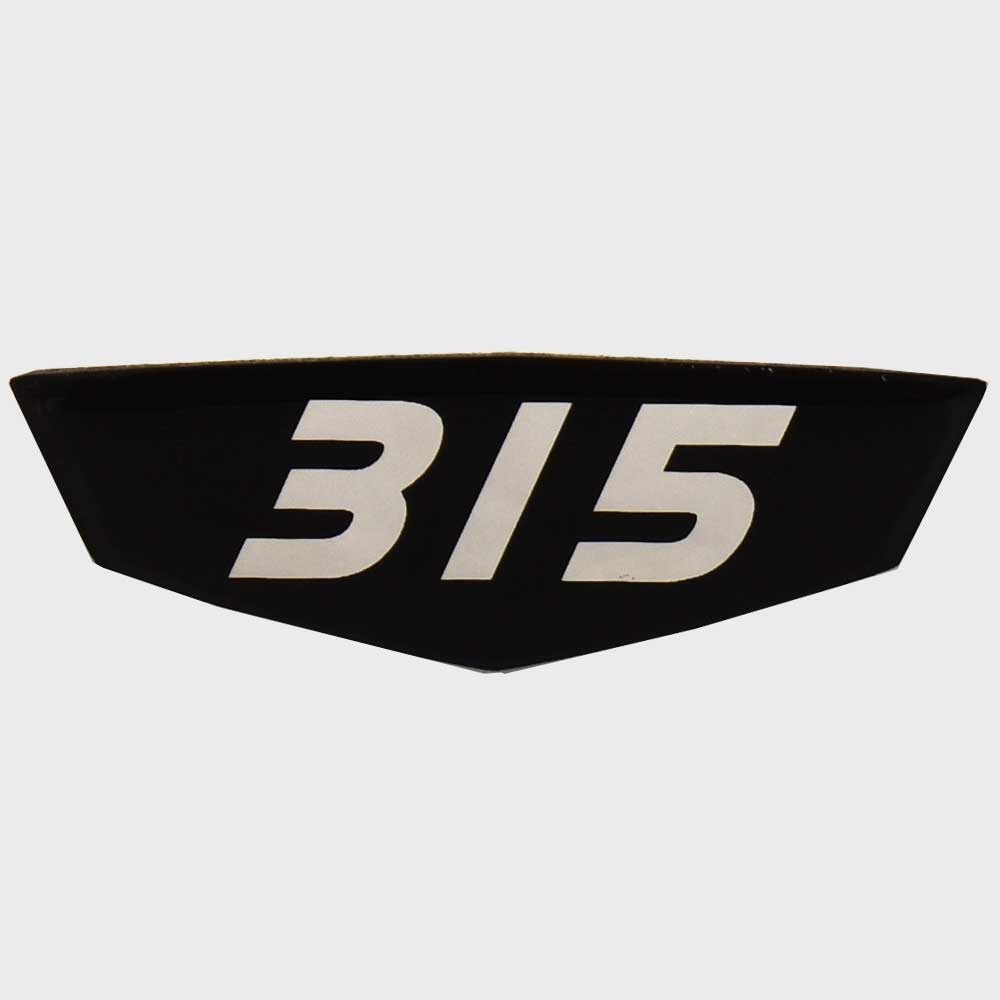 Cruisers Raised Decal Black Silver by Cruisers