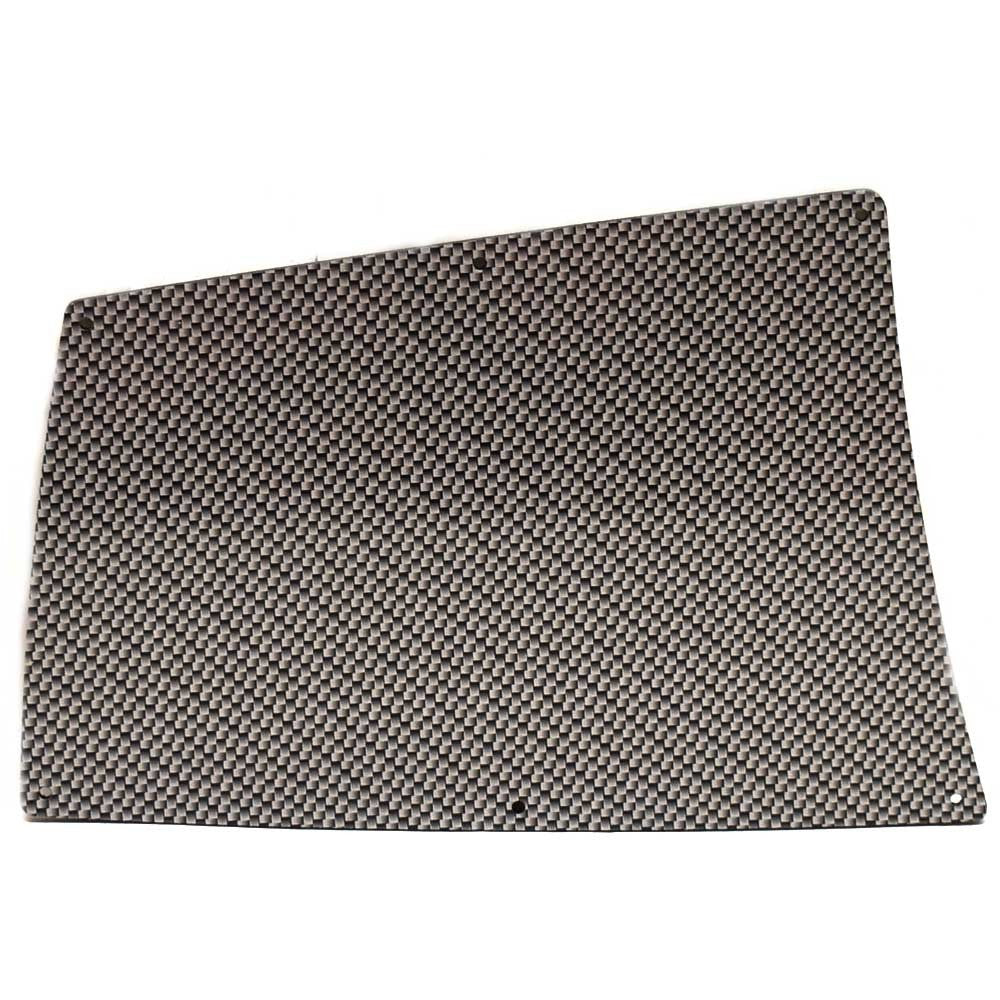 Premier Pontoon Boat Blank Dash Panel 7-4673 Black Silver by Premier