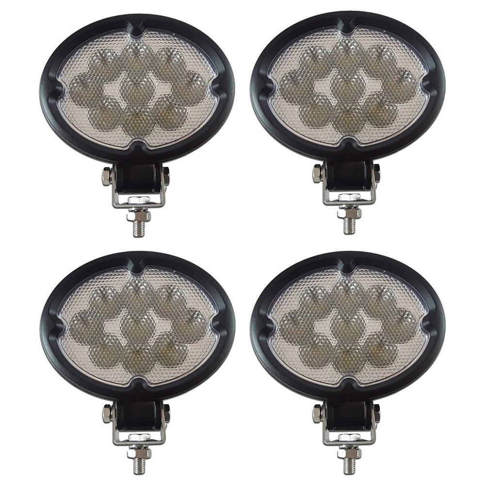 Re321841 Four (4) Industrial Led Flood Light Lamps Fits Jd Tractor