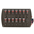 Boat Dash Switch Panel AD-352-065