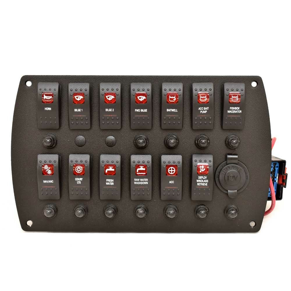 Boat Dash Switch Panel AD-352-065