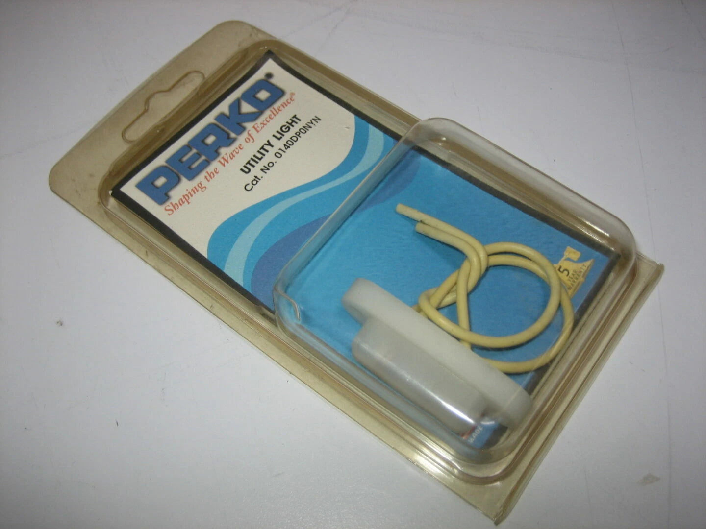 Perko Utility Light - Surface Mount 12V White Nylon | Hook & Hull Co