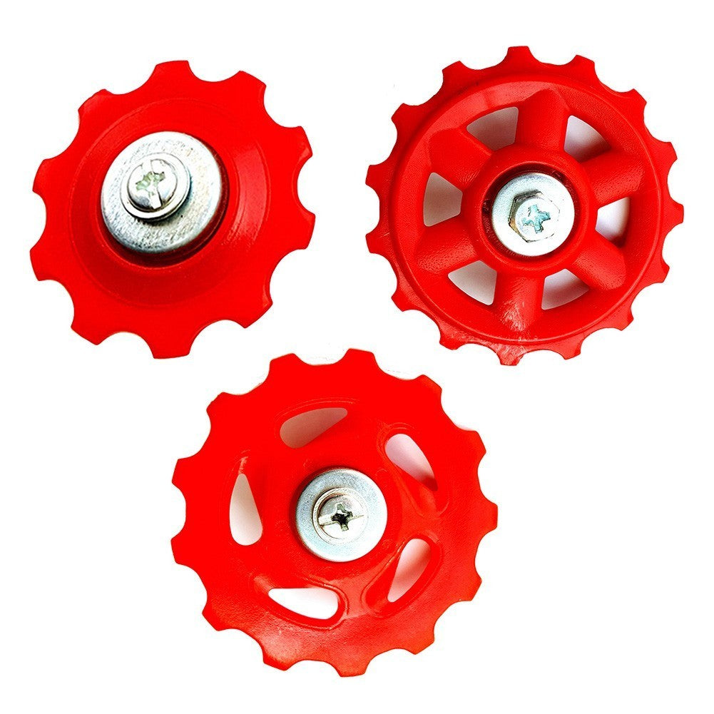 Bicycle Guide Wheels Plastic Rear