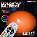 14" LED Egg Shape Lamp with Remote