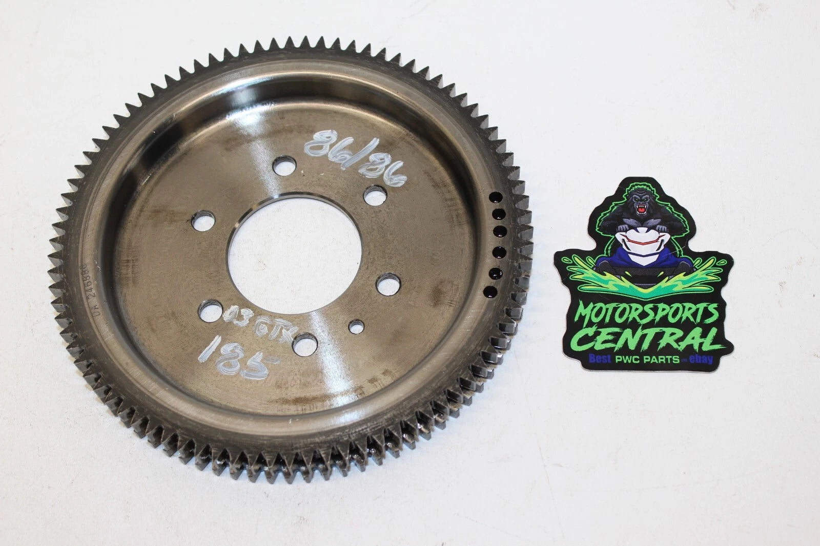 Oem 03-06 Sea Doo Gtx 4tec 185 Hp Supercharged 86t/86t Double Ring