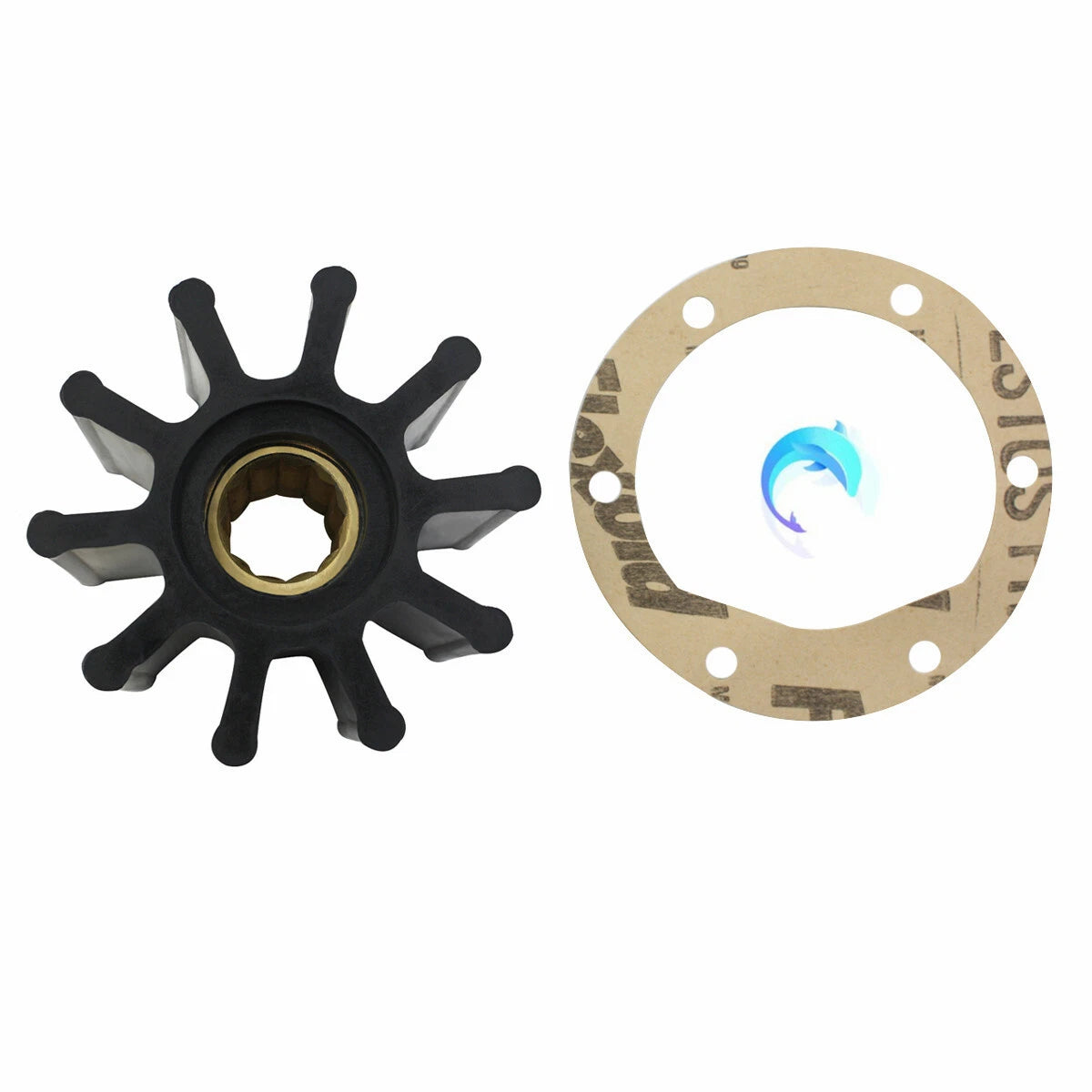 Flexible Raw Water Pump Impeller Kit For Jabsco 17937-0001 500114