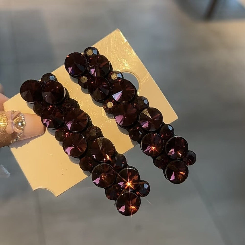 Rhinestone Hair Clips for Women