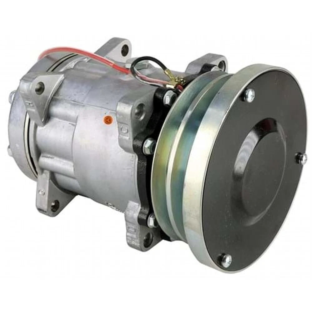 Aftermarket Sanden Sd7h15shd Compressor W/ 2 Groove Clutch-fits New