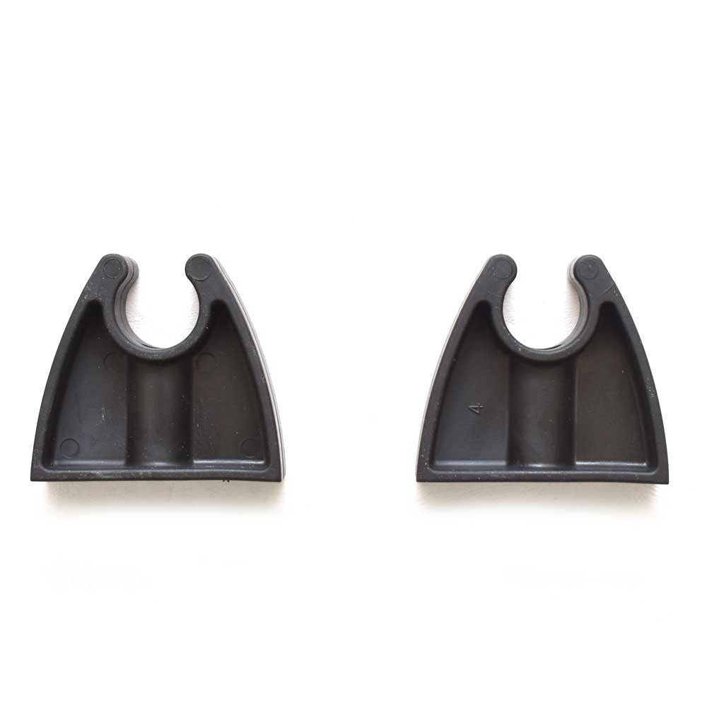 Attwood Boat Pole Storage Clips 7571-1 | 3/4 Inch Black (Pair)Opens in
