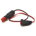 Auxiliary Plug Connector NOCO Boat Dual Size 12V 22 Inch by NOCO