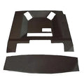 Cr6620h Main Headliner, Black Tan Vinyl W/ Formed Plastic Fits John