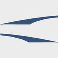 Tahoe Boat Graphic Decals 185914/185915 Blue Stickers Set of 2 by Tahoe