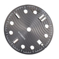 31mm Watch Dial Plate Date@3 Luminous For Eta 2836 2824 For Miyota