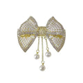 Compact Butterfly Tassel Clip