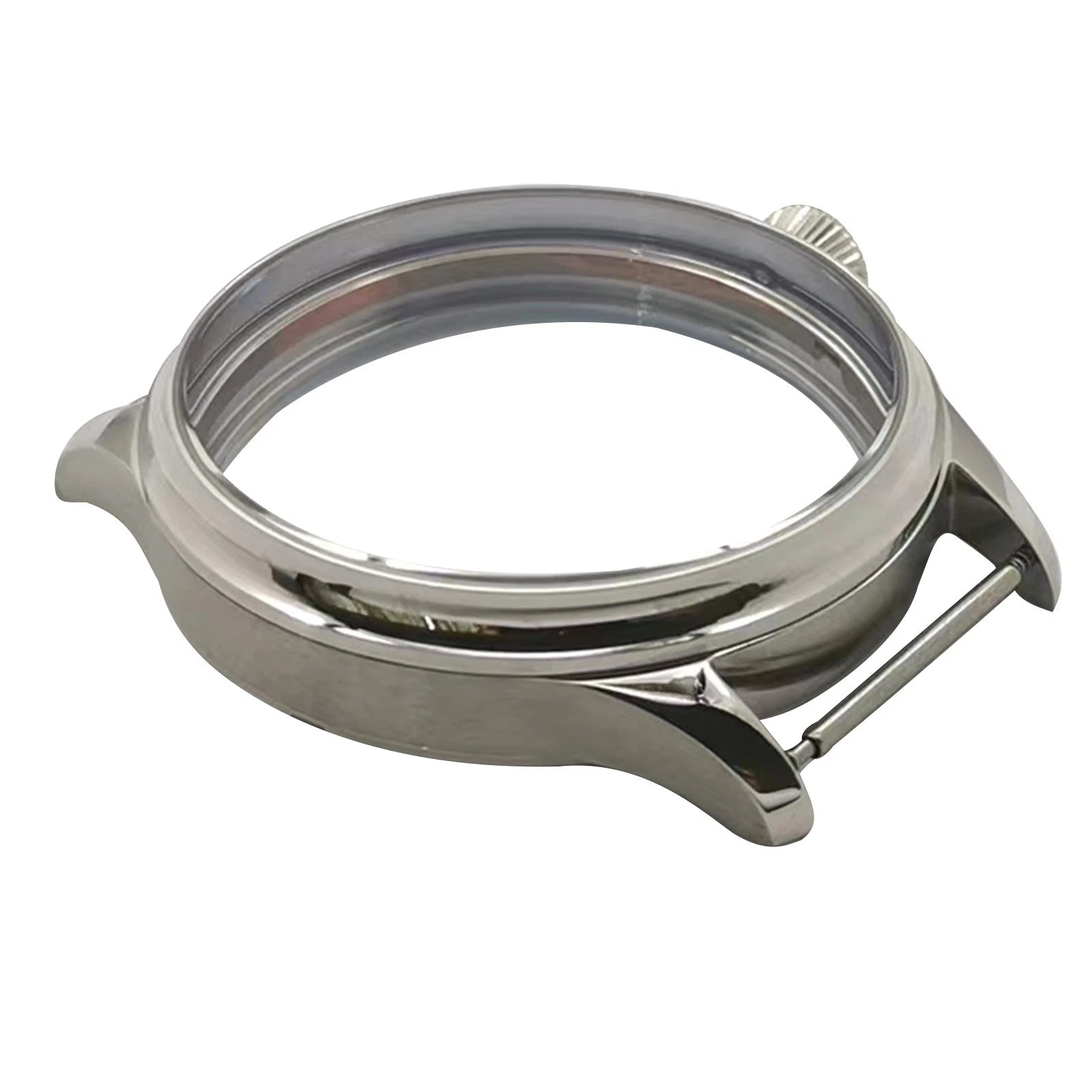 Waterproof Stainless Steel Watch Case W/crown For Eta6497 6498 St3600