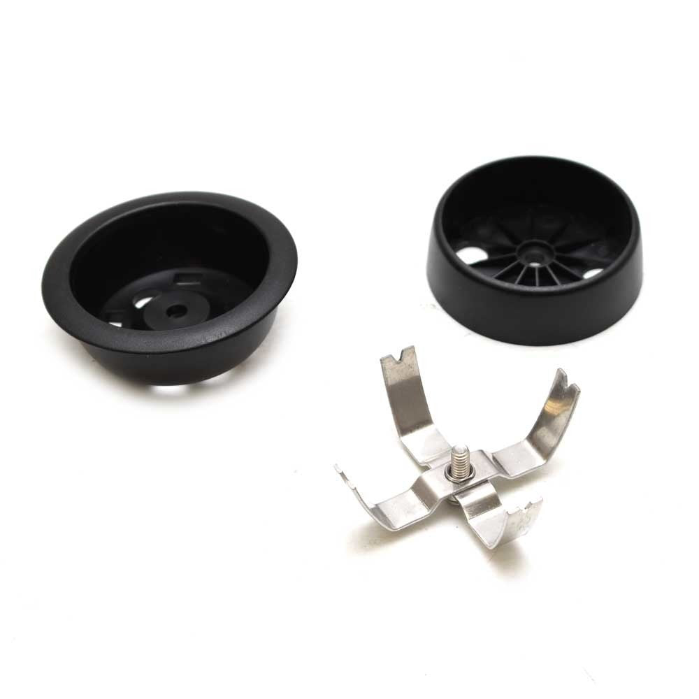 Tweeter Speaker Cap Black Kit by Godfrey