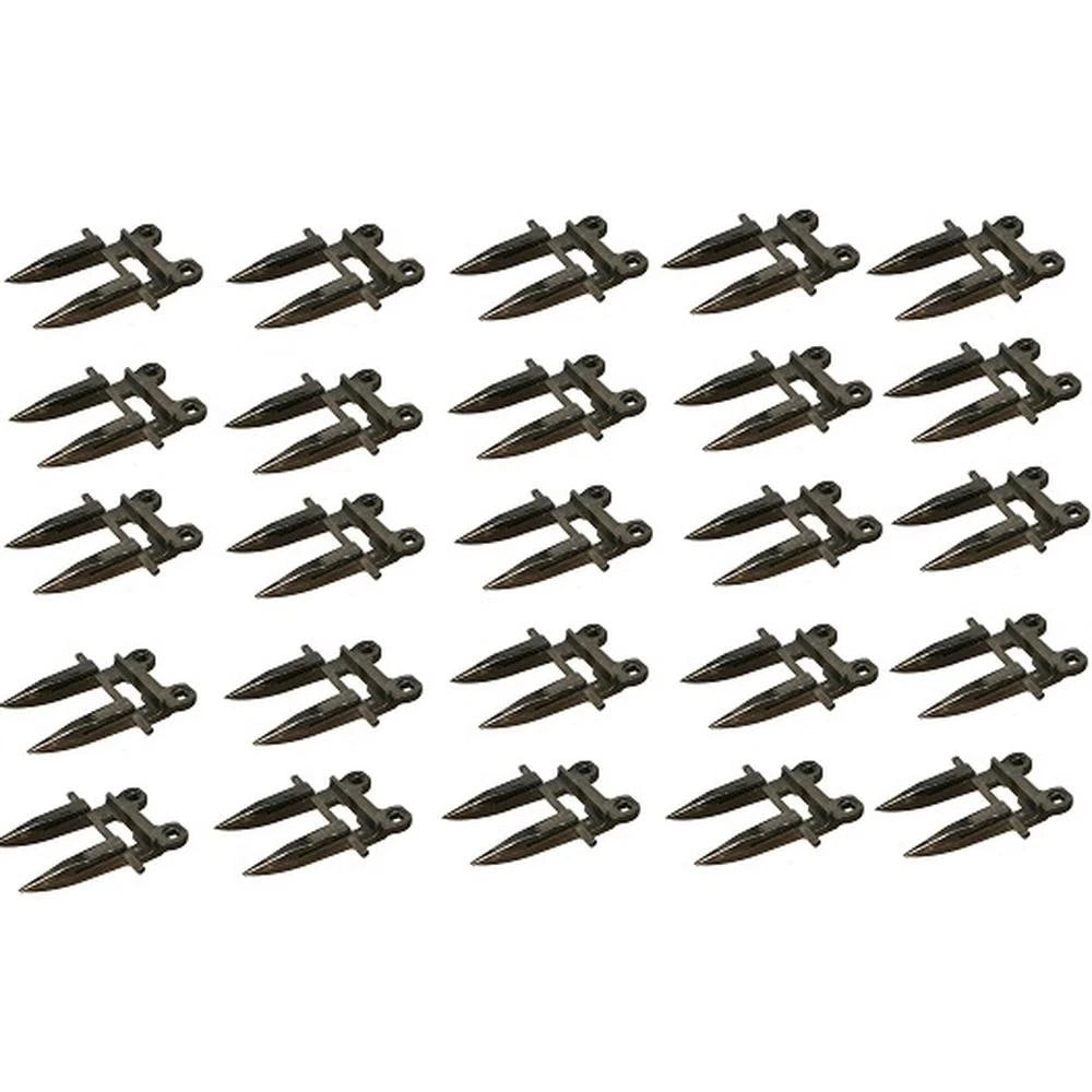 Qty 25: 2 Prong Double Heat Treated Forged Guard Fits Hesston