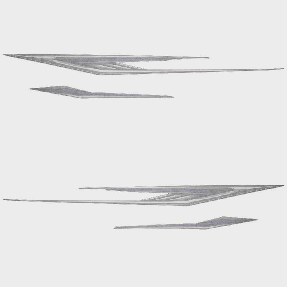 Crestliner Boat Graphic Decals 2201923 | VT Storm/Outlook by Crestliner