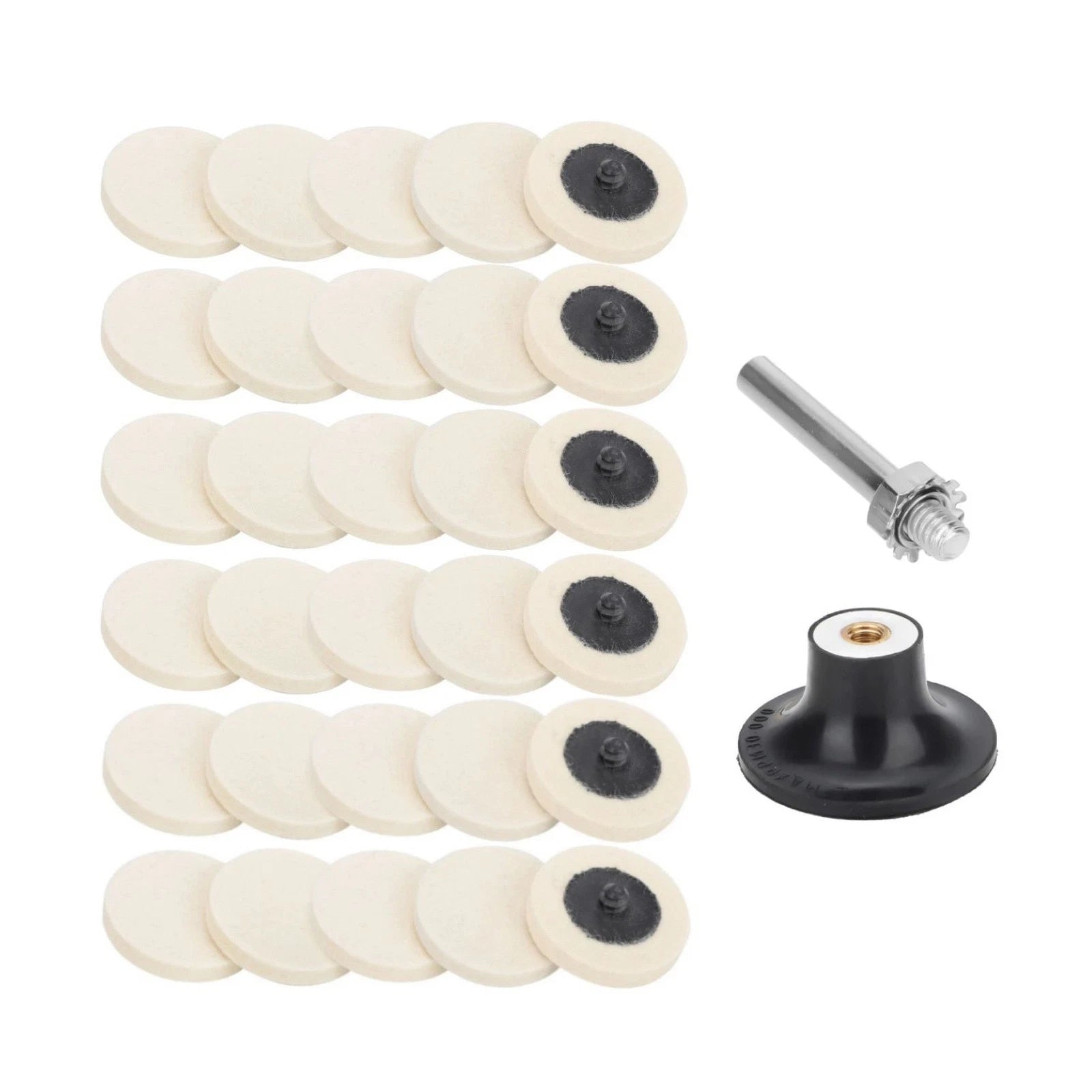 Disc Polishing Buffing Pads Sanding Wheels Holder For Excellent Heat