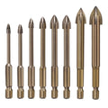 Triangle Drill Bit 3-12mm Cross Alloy