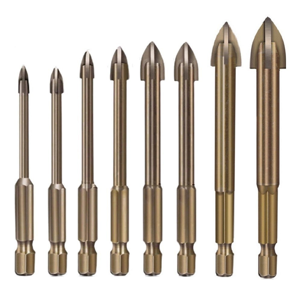 Triangle Drill Bit 3-12mm Cross Alloy