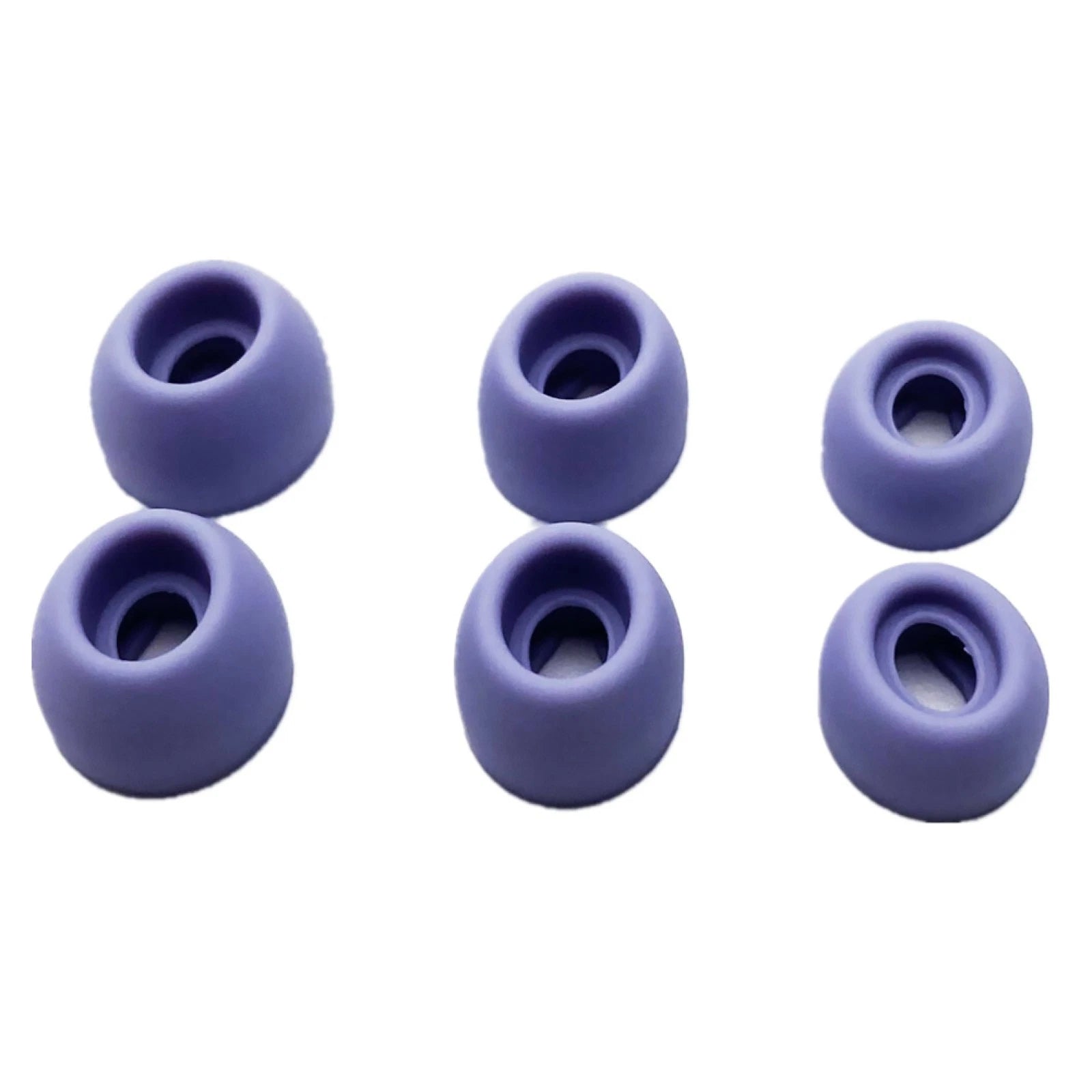 Purple Silicone Form Ear Tips Earhooks For Galaxy Buds Pro Headphones