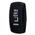 Carling Boat Rocker Switch Actuator Helm Light Black Lighted by Carling