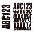 Boat Registration Numbers Decals – Custom A-Z & 0-9