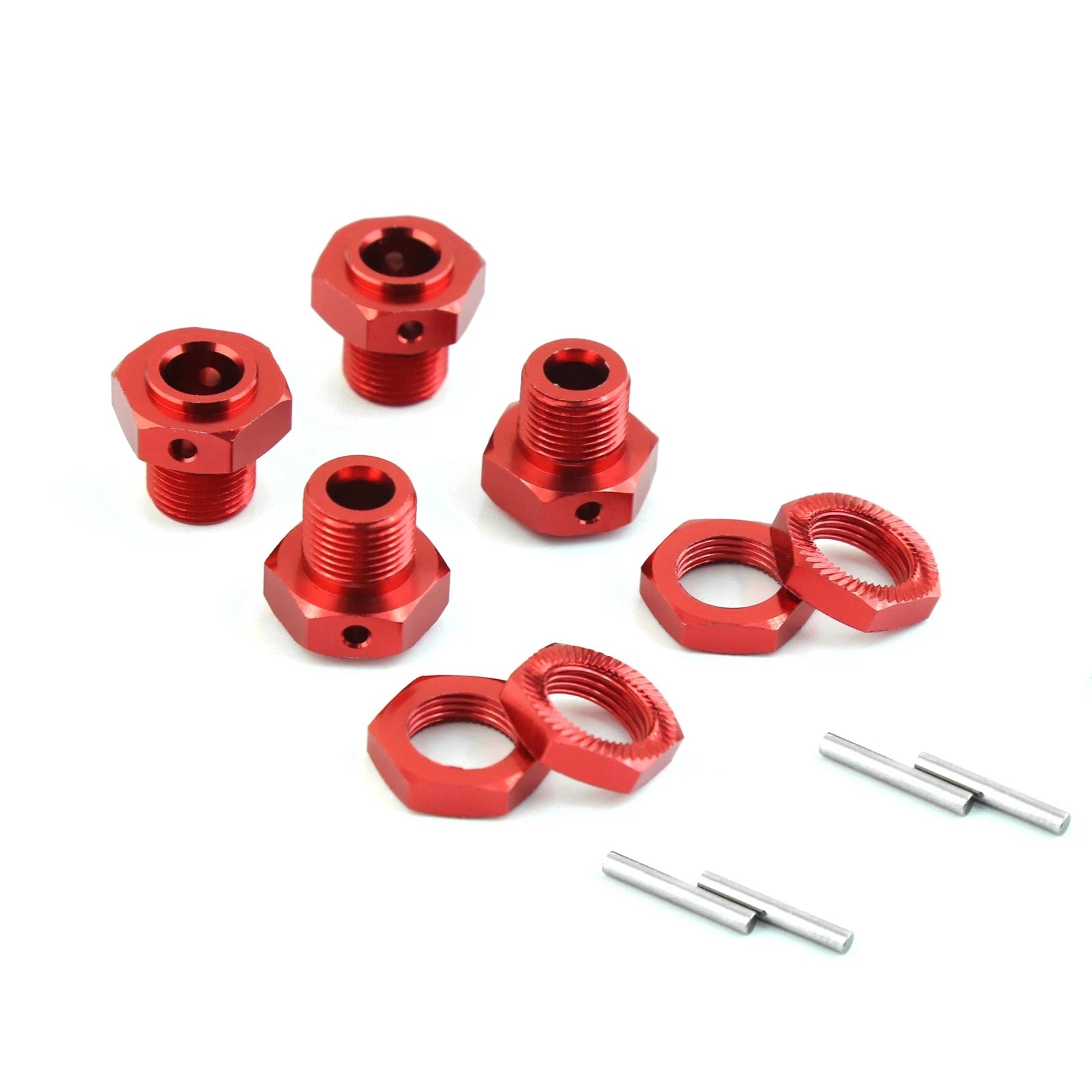 For 1/8 Arrma Outcast / Kraton 4s Aluminum 17mm Wheel Hex Hubs Hexes