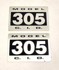 Crusader - 22638 / 350 - Aluminum 305 Decal ( 2 Pack )