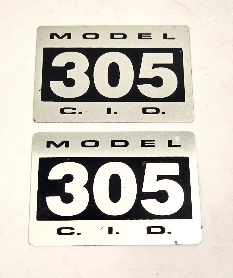 Crusader - 22638 / 350 - Aluminum 305 Decal ( 2 Pack )