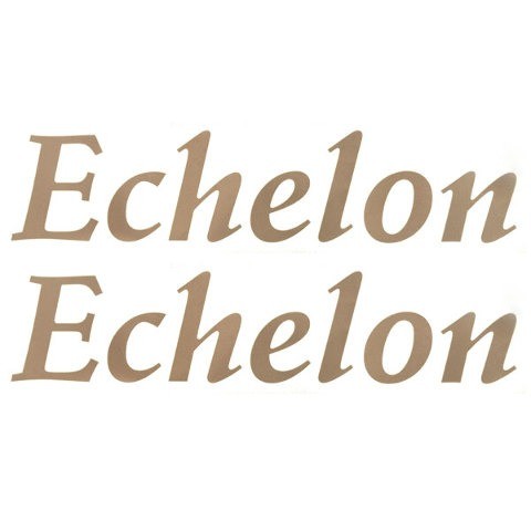 Malibu Boat Model Decal Echelon Beige Stickers Pair by Malibu