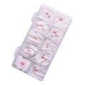 Box Fashion Manicure Full Cover Natural False Nails Fake Tips Tools