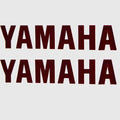Yamaha Boat Decals F0C-U4114-50 Burgundy (Pair) by Yamaha
