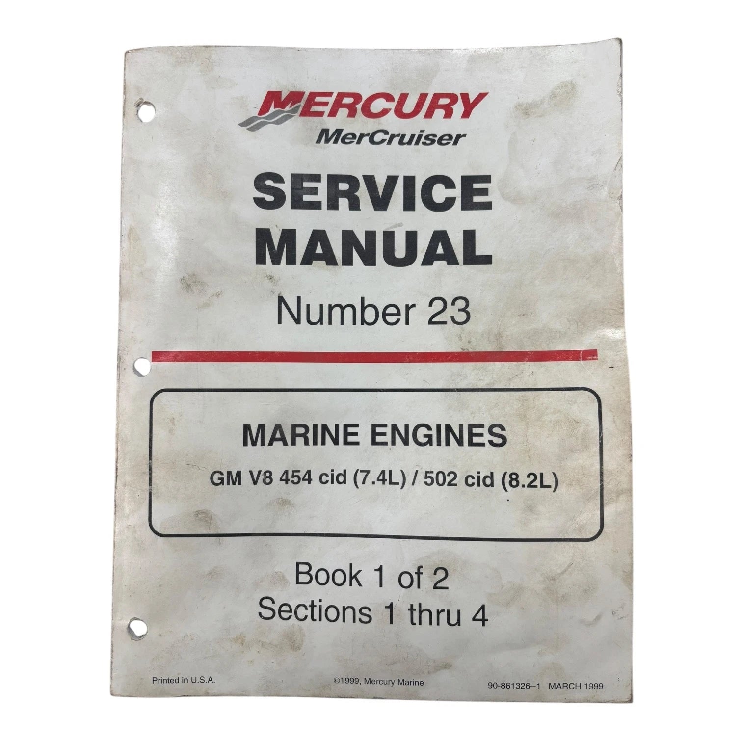 Mercury Mercruiser 90-861326--1, Gm V8 454 Cid/ 502 | Hook & Hull Co