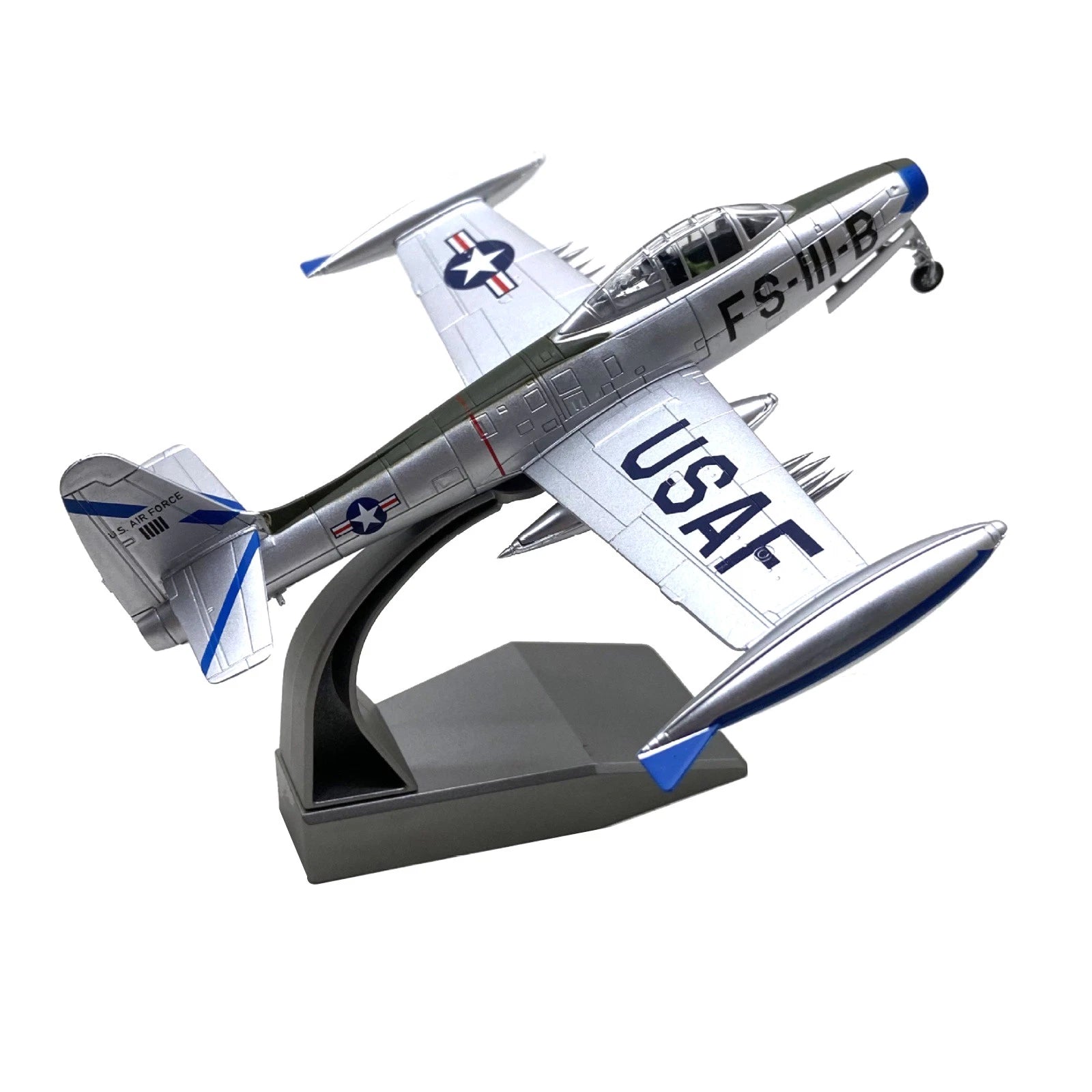 1:72 Scale Model Aircraft Republic F-84 Thunderjet Alloy Diecast Usaf