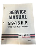 Force Outboards Ob4646, 9.9/15 Hp Service Manual | Hook & Hull Co