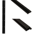 Fountain Boat Piano Hinge Black Aluminum by Fountain
