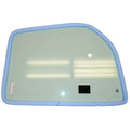 1641066 Rh Upper Window Glass Fits Caterpillar 446d 442d 438d 432d