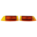 Amber & Red Led Cab Warning Light Kit Fits Case Ih Tractors- (Pkg. Of