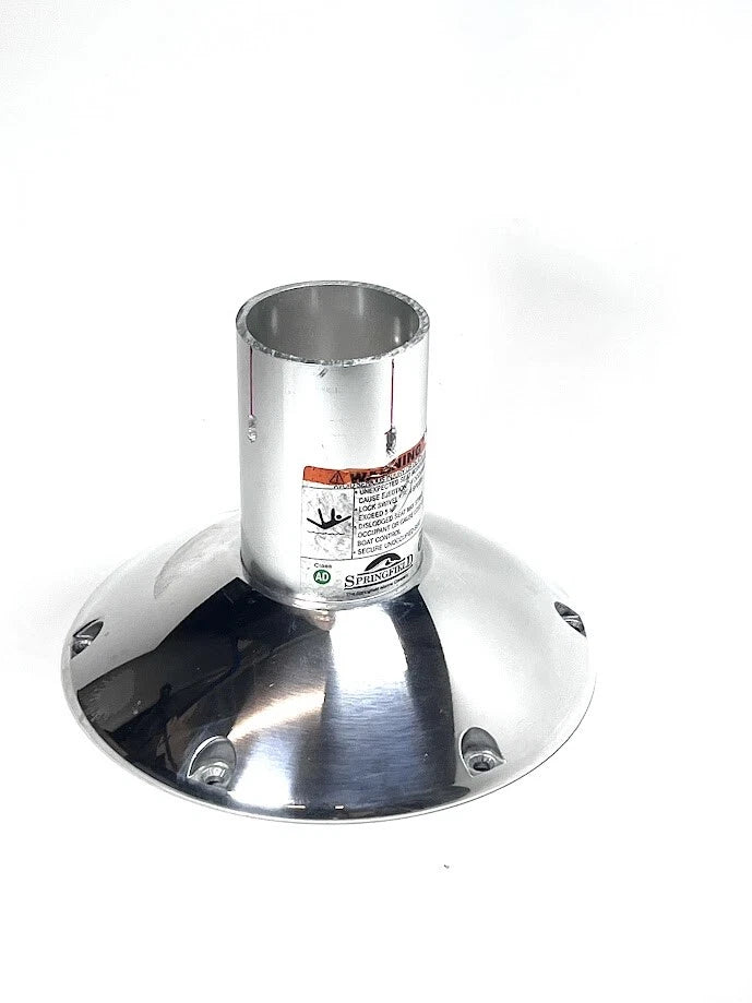 Springfield, Fixed Base Pedestal, 12in Base Diameter | Hook & Hull Co