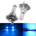 Bright H7 3570 Led 8000k Ice Blue Headlight Bulbs Kit High Low Beam