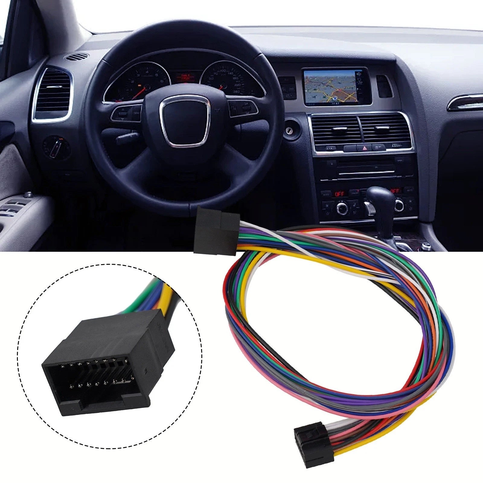 For Easy To Use And Install Car Radio Wire Harness Extension Cable